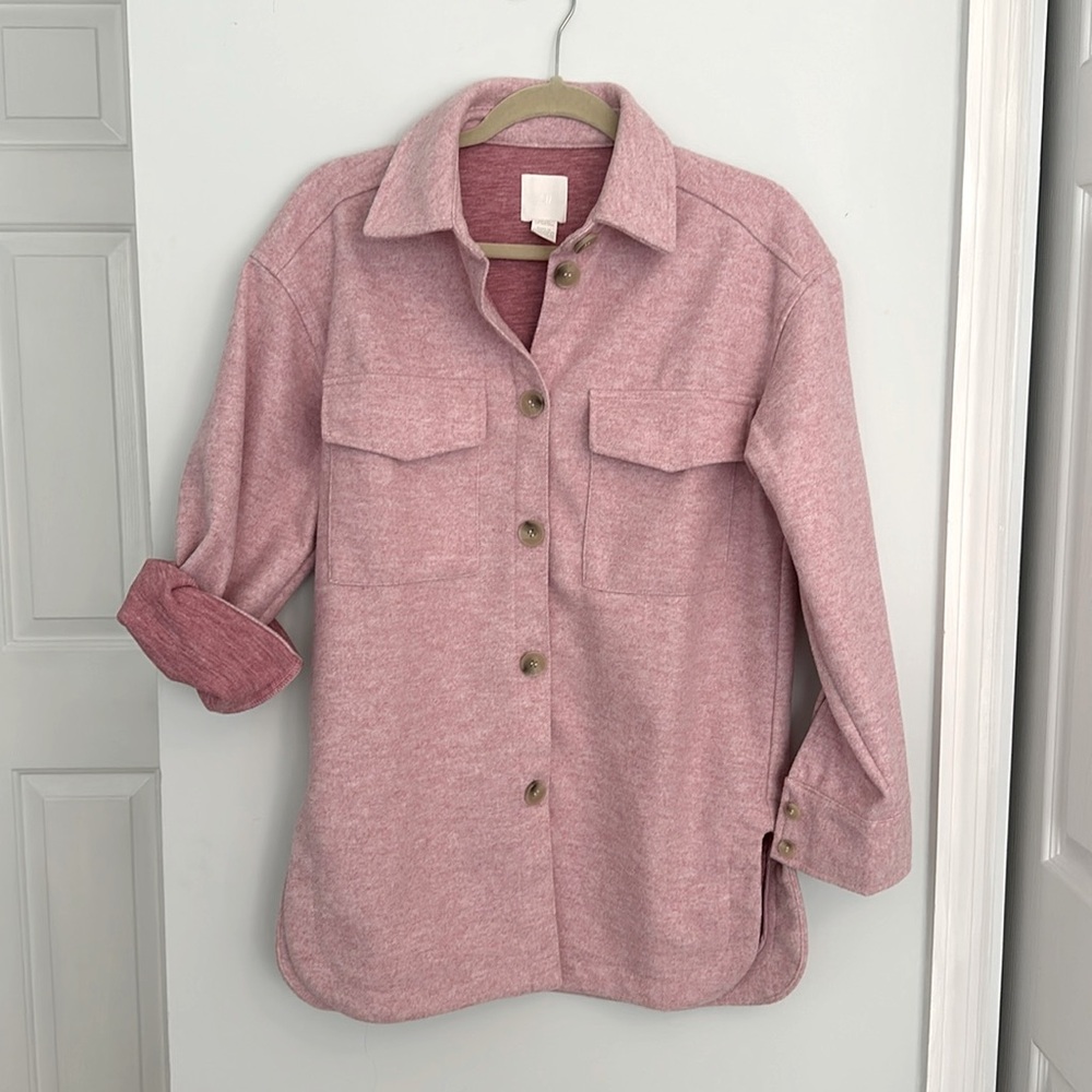 Oversized Pink Jacket